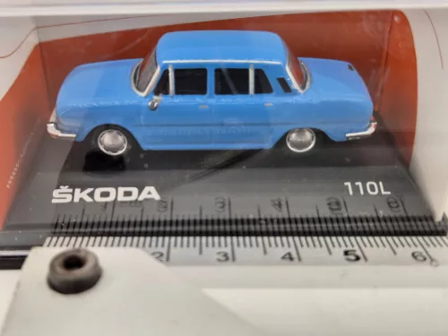 Skoda 110L (1973) - светлосин - Abrex - 1:72