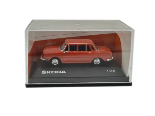 Skoda 110L (1973) - червен - Abrex - 1:72