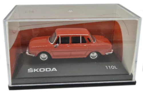 Skoda 110L (1973) - червен - Abrex - 1:72