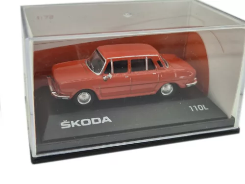 Skoda 110L (1973) - червен - Abrex - 1:72