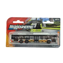   MAN Lion's city C автобус - син графити - Majorette - 1:64