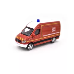   Mercedes Benz Sprinter - Pompiers - пожарна кола - Norev - 1:64