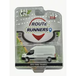   Ford Transit (2015) - повдигнат - бял - Greenlight - 1:64