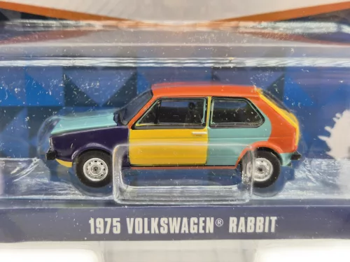 Volkswagen VW Golf Rabbit Harlequin (1975) - Greenlight - 1:64