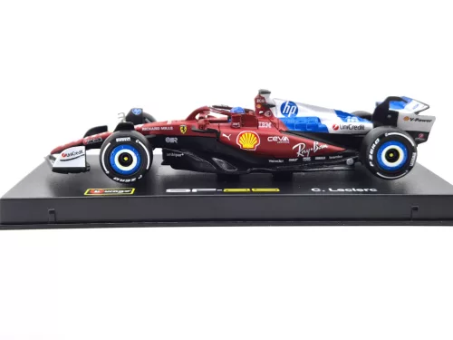 Ferrari SF-25 Team Scuderia F1 #16 (2025) - Miami GP - Charles Leclerc - С ПИЛОТ - Bburago - 1:43