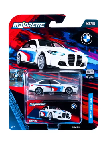 BMW G80 M3 - бяла - BMW edition Deluxe - v1 - Majorette - 1:64