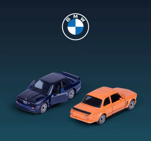 BMW комплект от 5 броя / сет - BMW G80 M3 - BMW X5M Competition - BMW E30 M3 - BMW G80 M3 - BMW G82 M4 GT3 Evo - Majorette - 1:64