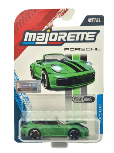 Porsche 911 Carrera S - зелен - Porsche Premium - Majorette - 1:64