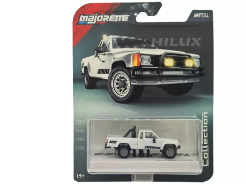 Toyota Hilux SR5 Pickup (1985) - бял - Majorette collection series 2026 /1 - Majorette - 1:64