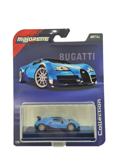 Bugatti Veyron 16.4 Supersport (2005) - син - Majorette collection series 2026 /1 - Majorette - 1:64