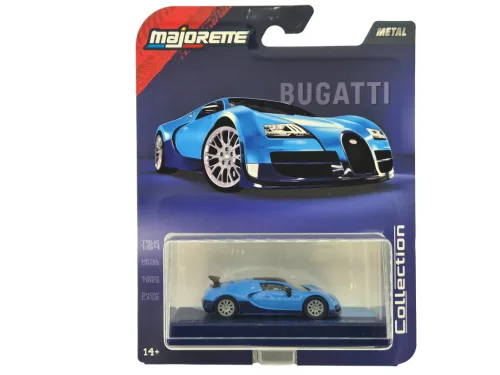 Bugatti Veyron 16.4 Supersport (2005) - син - Majorette collection series 2026 /1 - Majorette - 1:64