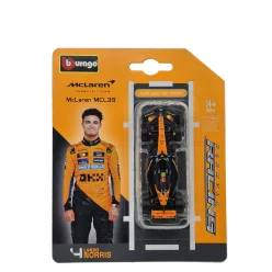 McLaren MCL39 F1 #4 (2025) - Lando Norris - Bburago - 1:64
