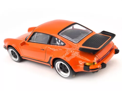 Porsche 911 930 3.0 turbo coupe (1976) - оранжев - Norev - 1:43