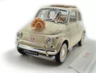 Fiat 500 L (1968) - сватбено издание - сватбен подарък - Norev - 1:18