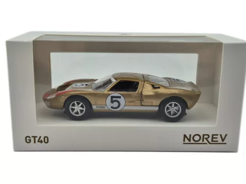Ford GT40 MKII 7.0L V8 team Holman & Moody (1966) - #5 Ronnie Bucknum - Dick Hutcherson - Norev - 1:43