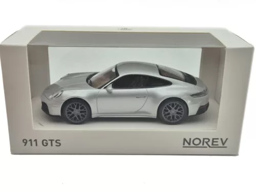 Porsche 911 992 GTS Coupe (2024) - сребрист - Norev - 1:43