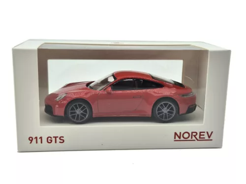 Porsche 911 992 GTS Coupe (2024) - червен - Norev - 1:43