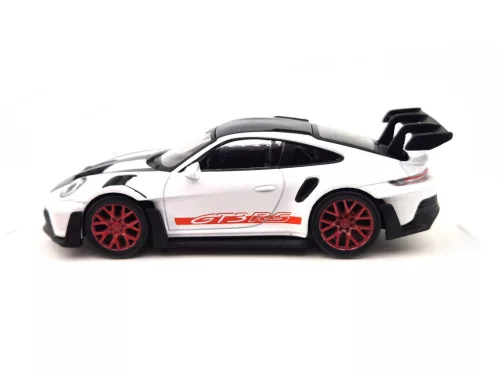 Porsche 911 992 GT3 RS Weissach Package coupe (2022) - бял - червен - Norev - 1:43