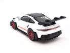 Porsche 911 992 GT3 RS Weissach Package coupe (2022) - бял - червен - Norev - 1:43