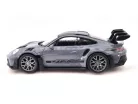 Porsche 911 992 GT3 RS Weissach Package coupe (2022) - сив - черен - Norev - 1:43