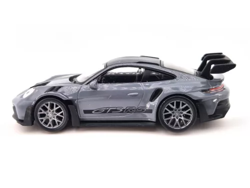 Porsche 911 992 GT3 RS Weissach Package coupe (2022) - сив - черен - Norev - 1:43