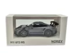 Porsche 911 992 GT3 RS Weissach Package coupe (2022) - сив - черен - Norev - 1:43