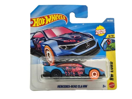 Hot Wheels Mercedes - Benz CLA HW - HW Euro 9/10 - 181/250 - Hot Wheels - 1:64