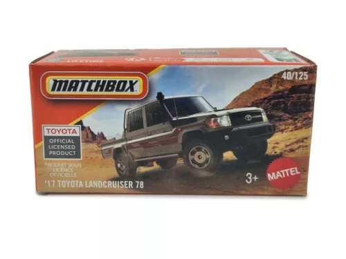 Toyota Landcruiser 78 (2017) - Matchbox - 1:64