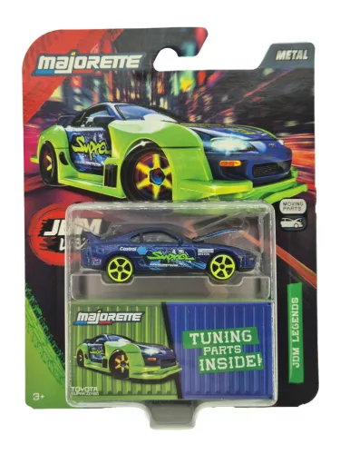 Toyota Supra JZA80 - JDM Legends Deluxe - Majorette - 1:64