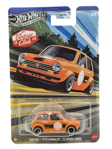 Hot Wheels Silver Series Vintage Club - Custom Honda N600 (1970) - Hot Wheels - 1:64