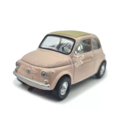 Fiat 500F (1950) - розов - Norev - 1:43