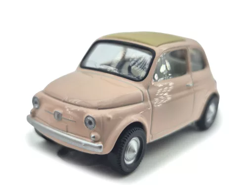 Fiat 500F (1950) - розов - Norev - 1:43