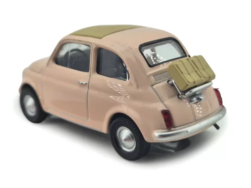 Fiat 500F (1950) - розов - Norev - 1:43