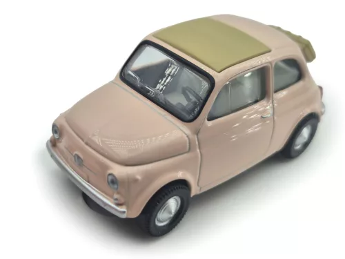 Fiat 500F (1950) - розов - Norev - 1:43