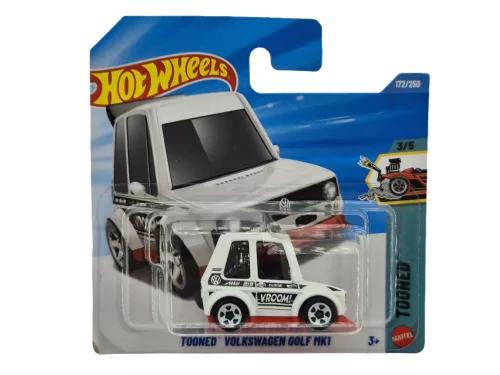 Hot Wheels Tooned Volkswagen Golf MK1 - Tooned 3/5 - 172/250 - Hot Wheels - 1:64