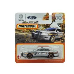   Ford Police Interceptor - полицейска кола - 23/100 - Matchbox - 1:64