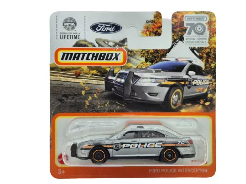 Ford Police Interceptor - полицейска кола - 23/100 - Matchbox - 1:64