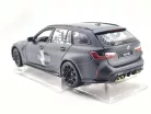 BMW G81 M3 Touring (2023) - матиран сив - Bburago - 1:24