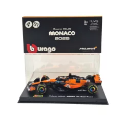   McLaren MCL39 F1 #81 (2025) - Monaco GP - Oscar Piastri - С ПИЛОТ - Bburago - 1:43