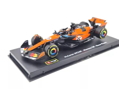 McLaren MCL39 F1 #81 (2025) - Monaco GP - Oscar Piastri - С ПИЛОТ - Bburago - 1:43
