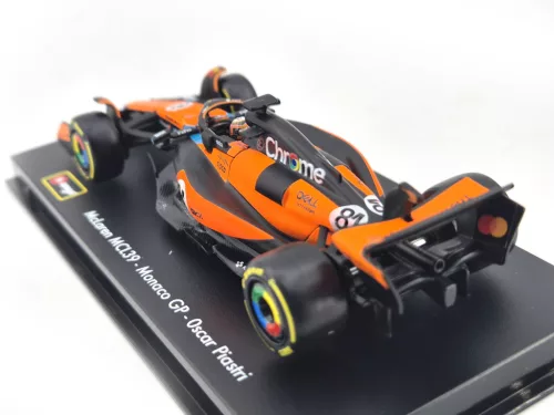McLaren MCL39 F1 #81 (2025) - Monaco GP - Oscar Piastri - С ПИЛОТ - Bburago - 1:43