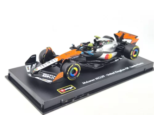 McLaren MCL39 F1 #4 (2025) - Silverstone British GP - Lando Norris - С ПИЛОТ - Bburago - 1:43