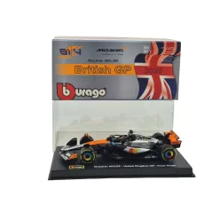   McLaren MCL39 F1 #81 (2025) - Silverstone British GP - Oscar Piastri - С ПИЛОТ - Bburago - 1:43