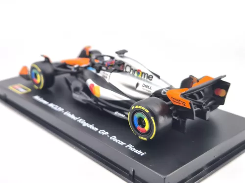 McLaren MCL39 F1 #81 (2025) - Silverstone British GP - Oscar Piastri - С ПИЛОТ - Bburago - 1:43