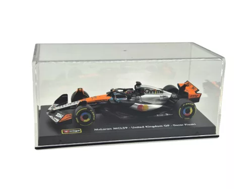 McLaren MCL39 F1 #81 (2025) - Silverstone British GP - Oscar Piastri - С ПИЛОТ - Bburago - 1:43
