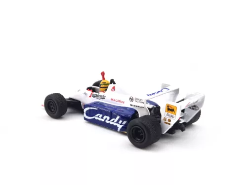 Toleman Hart TG184 F1 #19 (1984) - Monaco GP - Ayrton Senna - Mini GT - 1:64