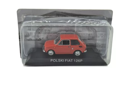Polski Fiat 126P (1973) - Edicola - 1:43