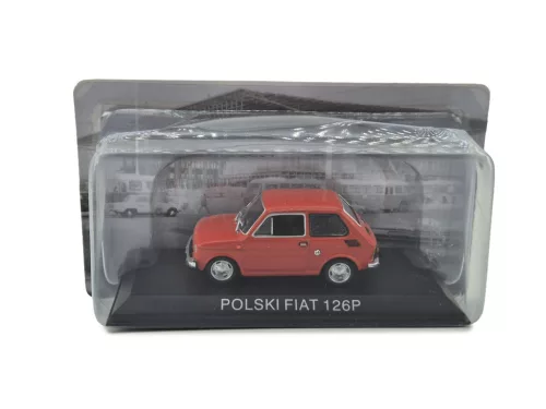 Polski Fiat 126P (1973) - Edicola - 1:43