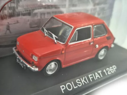 Polski Fiat 126P (1973) - Edicola - 1:43