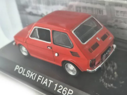 Polski Fiat 126P (1973) - Edicola - 1:43